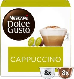 Nescafé Dolce Gusto Cappuccino Capsules - 48 Koffiecups -Bekend Koffie Winkel 1122x1200