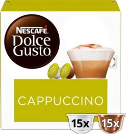 Nescafé Dolce Gusto Cappuccino Capsules - 90 Koffiecups -Bekend Koffie Winkel 1122x1200 3
