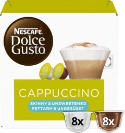 Nescafé Dolce Gusto Cappuccino Light Capsules - 48 Koffiecups -Bekend Koffie Winkel 1129x1200