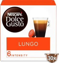 Nescafé Dolce Gusto Lungo Capsules - 90 Koffiecups -Bekend Koffie Winkel 1132x1200 10