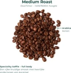 Soolong Sense Oost Timor Nr1000 Koffiebonen Smooth Lacau - Speciality Koffie Arabica Medium Roast Met Rijke Kruidige Smaak Met Heerlijke Ondertonen Van Karamel - Zak 250gram -Bekend Koffie Winkel 1174x1200
