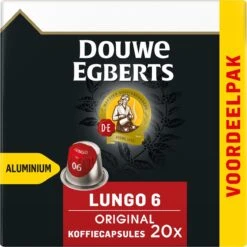 Douwe Egberts Lungo Original Koffiecups - Intensiteit 6/12 - 10 X 20 Capsules -Bekend Koffie Winkel 1198x1200 5