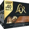 L'OR Lungo Estremo Koffiecups - Intensiteit 10/12 - 4 X 40 Capsules -Bekend Koffie Winkel 1200x1020 1