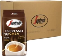 Segafredo Espresso Casa Koffiebonen - 8 X 1 Kg -Bekend Koffie Winkel 1200x1086
