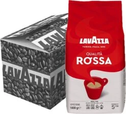 Lavazza Qualita Rossa Koffiebonen - 6x1KG -Bekend Koffie Winkel 1200x1093