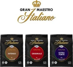 Gran Maestro Italiano – Extra Forte - Koffiepads - Senseo Compatibel Pads – Krachtig En Karakteristiek - 6 X 36 Pads -Bekend Koffie Winkel 1200x1094 2