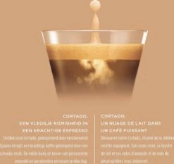 Nescafé Dolce Gusto Cortado Espresso Macchiato Capsules - 90 Koffiecups -Bekend Koffie Winkel 1200x1130