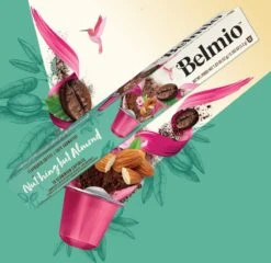 Belmio Koffiecups - NUTHING BUT ALMOND Capsules Nespresso Compatible - 120 Stuks -Bekend Koffie Winkel 1200x1166