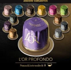 L'OR Lungo Profondo Koffiecups - Intensiteit 8/12 - 10 X 10 Capsules 23 L'OR Lungo Profondo Koffiecups - Intensiteit 8/12 - 10 X 10 Capsules -Bekend Koffie Winkel 1200x1173 16