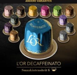 Douwe Egberts Lungo Decaf (6) - 10 X 20 Koffiecups -Bekend Koffie Winkel 1200x1173 4