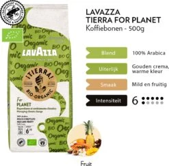 Lavazza Tierra For Planet Biologische Koffiebonen - 500 Gram X4 -Bekend Koffie Winkel 1200x1179 2