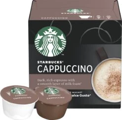Starbucks By Dolce Gusto Cappuccino Capsules - 36 Koffiecups -Bekend Koffie Winkel 1200x1179