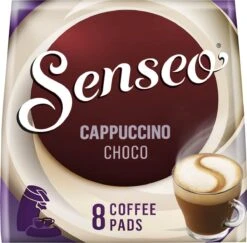 Senseo Cappuccino Choco Koffiepads - 2/9 Intensiteit - 4 X 8 Pads 19 Senseo Cappuccino Choco Koffiepads - 2/9 Intensiteit - 4 X 8 Pads -Bekend Koffie Winkel 1200x1180 3