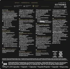 L'OR Lungo Estremo (10) - 10 X 20 Koffiecups -Bekend Koffie Winkel 1200x1186 5