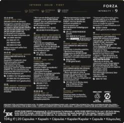 L'OR Espresso Forza Koffiecups - Intensiteit 9/12 - 10 X 20 Capsules -Bekend Koffie Winkel 1200x1187 1