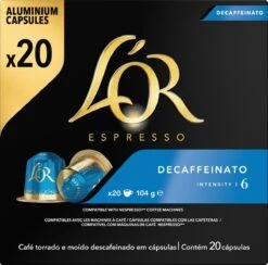 L'OR Espresso Decaffeinato (6) - 10 X 20 Koffiecups -Bekend Koffie Winkel 1200x1187 7