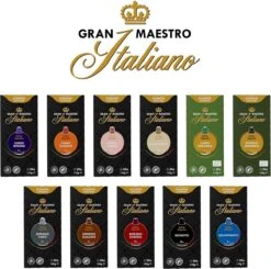 Gran Maestro Italiano - Lungo Intenso - Koffiecups - Nespresso Compatibel Capsules - Krachtige Smaak - 6 X 20 Cups -Bekend Koffie Winkel 1200x1191 1