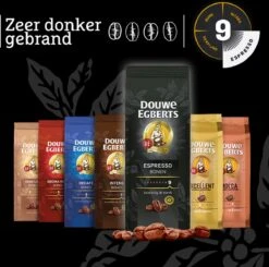 Douwe Egberts Espresso Koffiebonen - 4 X 1000 Gram - Extra Grote Verpakking -Bekend Koffie Winkel 1200x1191 2