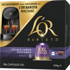 L'OR BARISTA XXL Lungo Profondo (8) - 5 X 10 Koffiecups -Bekend Koffie Winkel 1200x1196 2