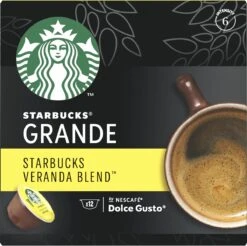 Starbucks By Dolce Gusto Capsules Veranda Grande Blonde Roast - 36 Koffiecups -Bekend Koffie Winkel 1200x1196