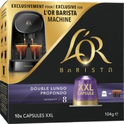 L'OR BARISTA XXL Lungo Profondo (8) - 5 X 10 Koffiecups -Bekend Koffie Winkel 1200x1196 3