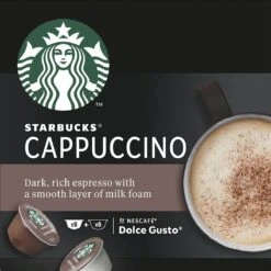 Starbucks By Dolce Gusto Cappuccino Capsules - 36 Koffiecups -Bekend Koffie Winkel 1200x1200 2