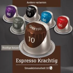 Douwe Egberts Espresso Krachtig (10) - 5 X 40 Koffiecups -Bekend Koffie Winkel 1200x1200 27
