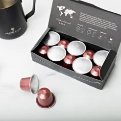 Aroma Club - Nespresso Compatible Capsules (120 St.) - No. 4 Fair Frank - Intensiteit 4/5 - Espresso - 100% Aluminium Koffiecups -Bekend Koffie Winkel 1200x1200 29