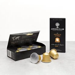 Aroma Club - Proefpakket Nespresso Compatible Capsules (100 St.) - 5 Smaken - Espresso & Lungo - 100% Aluminium Koffiecups -Bekend Koffie Winkel 1200x1200 54