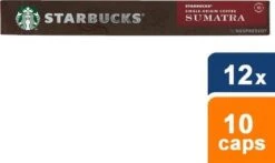 Starbucks By Nespresso Sumatra Espresso Dark Roast Capsules - 120 Koffiecups -Bekend Koffie Winkel 1200x714