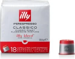 Illy - Iperespresso Koffie Home Classico 6 X 18 Capsules -Bekend Koffie Winkel 1200x957 1