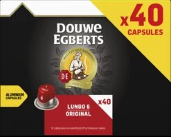 Douwe Egberts Lungo Original Koffiecups (6) - 5 X 40 Koffiecups -Bekend Koffie Winkel 1200x965 1