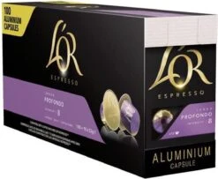 L'Or Espresso Profondo Koffiecups - 10 X 10 Stuks -Bekend Koffie Winkel 1200x987 2