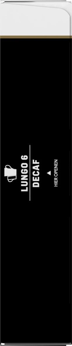 Douwe Egberts Lungo Decaf Koffiecups - Intensiteit 6/12 - 10 X 10 Capsules -Bekend Koffie Winkel 251x1200 1
