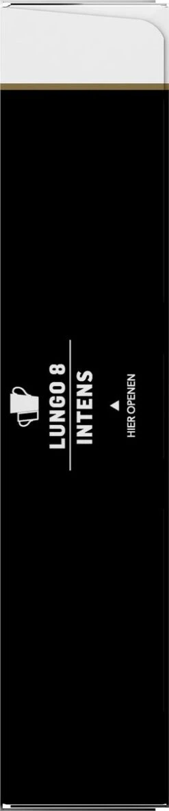 Douwe Egberts Lungo Intens Koffiecups - Intensiteit 8/12 - 10 X 10 Capsules -Bekend Koffie Winkel 251x1200