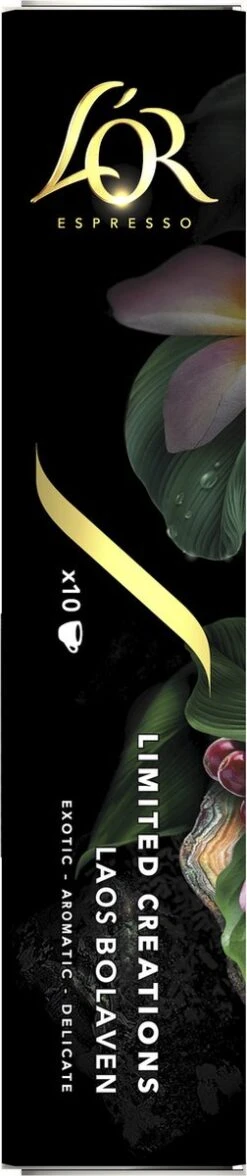 L'OR Espresso Limited Creations Laos Bolaven Koffiecups - Intensiteit 7/12 - 10 X 10 Capsules -Bekend Koffie Winkel 252x1200 3