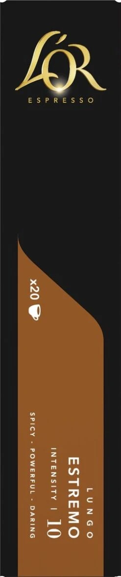 L'OR Lungo Estremo (10) - 10 X 20 Koffiecups -Bekend Koffie Winkel 253x1200 5