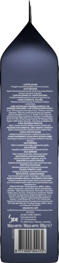 L'OR Espresso Fortissimo Koffiebonen (10) - 4 X 500 Gram -Bekend Koffie Winkel 271x1200