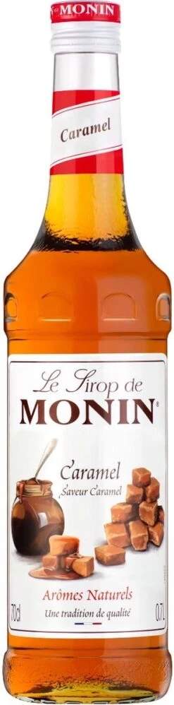 Monin Caramel Karamel 70cl Koffiesiroop Met 1x Monin Pompje -Bekend Koffie Winkel 297x1200 2