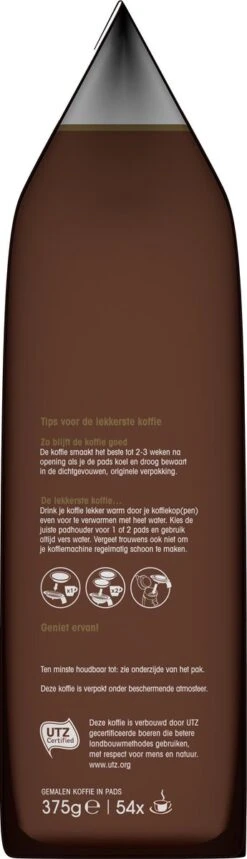 Douwe Egberts Intens Koffiepads - 4 X 54 Pads -Bekend Koffie Winkel 345x1200 1