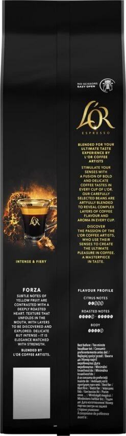 L'OR Espresso Forza Koffiebonen (9) - 4 X 500 Gram -Bekend Koffie Winkel 349x1200 1