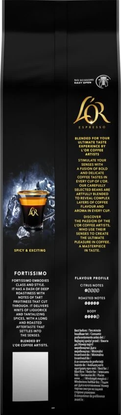 L'OR Espresso Fortissimo Koffiebonen (10) - 4 X 500 Gram -Bekend Koffie Winkel 352x1200 1