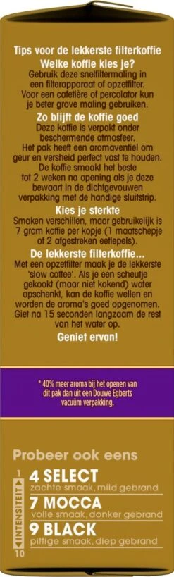 Douwe Egberts Excellent - Filterkoffie - 12 X 250 Gram -Bekend Koffie Winkel 362x1200 1