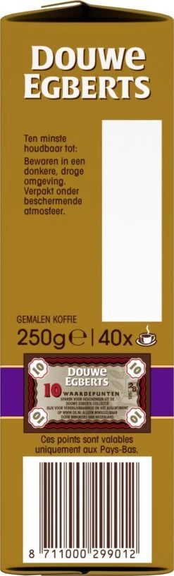 Douwe Egberts Excellent - Filterkoffie - 12 X 250 Gram -Bekend Koffie Winkel 363x1200