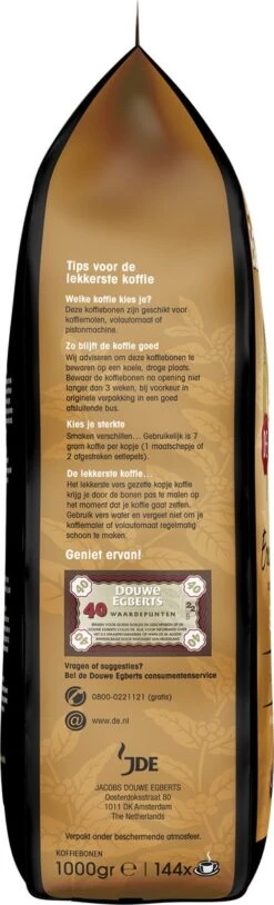 Douwe Egberts Excellent Gold Koffiebonen - 5/9 Intensiteit - 4 X 1kg -Bekend Koffie Winkel 364x1200 7