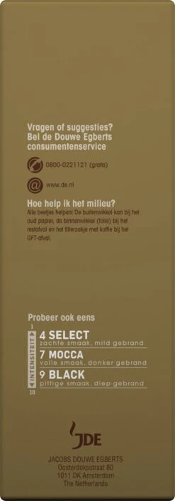 Douwe Egberts Excellent Filterkoffie - 6 X 500 Gram -Bekend Koffie Winkel 420x1200 2