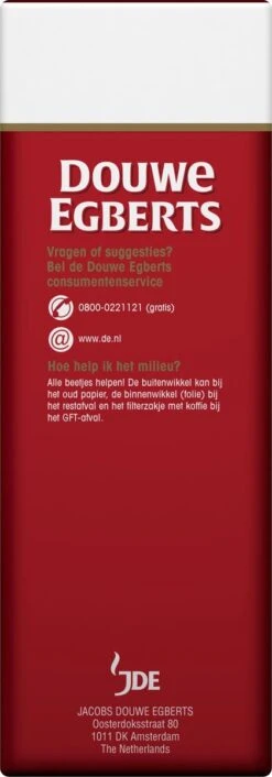 Douwe Egberts Aroma Rood Donker Filterkoffie - 6 X 500 Gram -Bekend Koffie Winkel 420x1200 7
