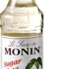 Monin Koffiesiroop Vanille Suikervrij - 70 Cl -Bekend Koffie Winkel 435x1200