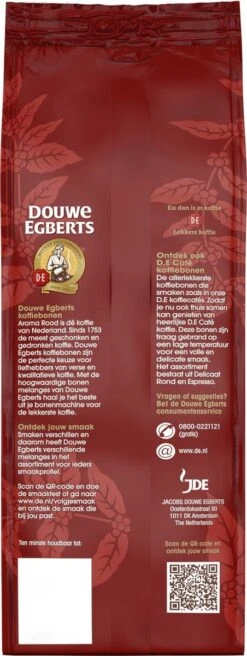 Douwe Egberts Aroma Rood Koffiebonen - 6 X 500 Gram -Bekend Koffie Winkel 452x1200 3