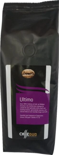 Proefpakket Koffiebonen - Caffè Duo - 5 X 250 Gram - Inclusief 100% Arabica Melanges -Bekend Koffie Winkel 457x1200